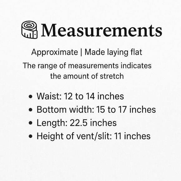 Vince XS Black Pencil Skirt Cotton Blend Stretch Pull On Front Vent Office Party - Picture 3 of 8